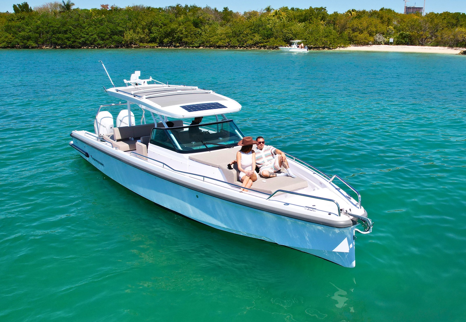 Axopar 37 37' sport yacht available for charter in Miami