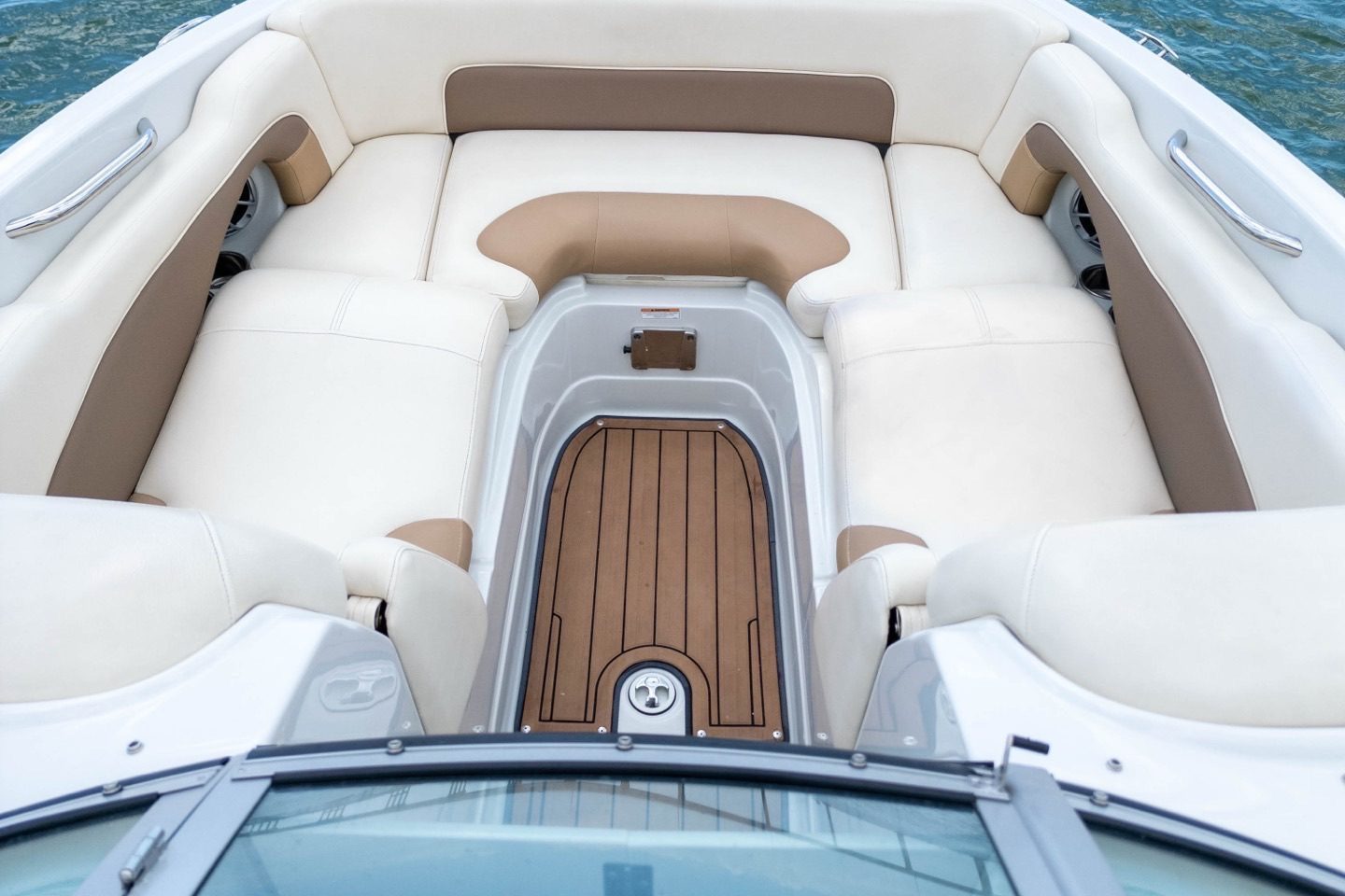 Crownline Bowrider interior Miami yacht charter