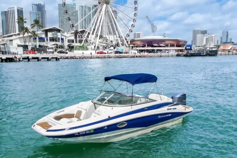 26' Crownline "Glory Daze" 26' sport boat yacht available for charter in Miami